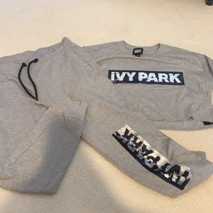 Ivy Park athleisure outfit